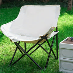 Portable Moon Chair Folding Chair Camping Lightweight with Storage Bag