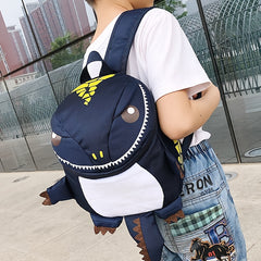 3D Cartoon Dinosaur Kids Backpack for School Boys Girls