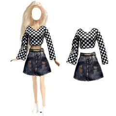 1 Pcs Dress For 1 6 Doll Daily Outfit Party Skirt Gown