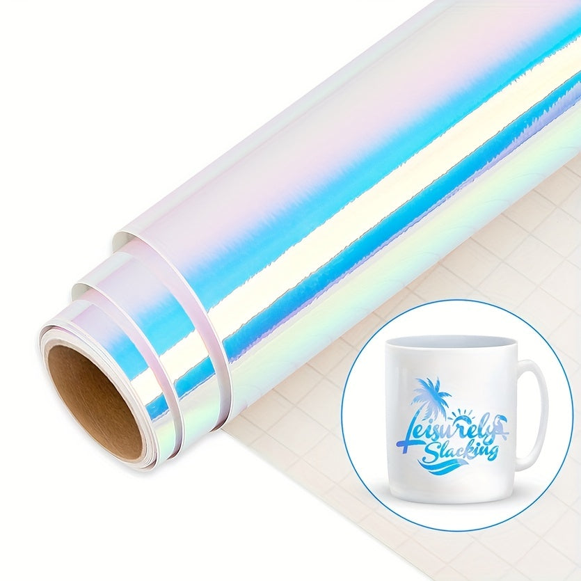 Holographic Permanent Vinyl Roll - Glossy & Waterproof
