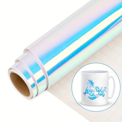 Holographic Permanent Vinyl Roll - Glossy & Waterproof
