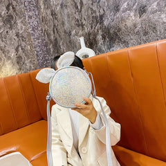 Glitter Crossbody Bag Colorful Coin Purse Mini Shoulder Bag For Girls