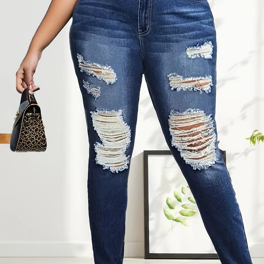 Women's Plus High Rise Skinny Jeans