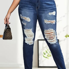 Women's Plus High Rise Skinny Jeans