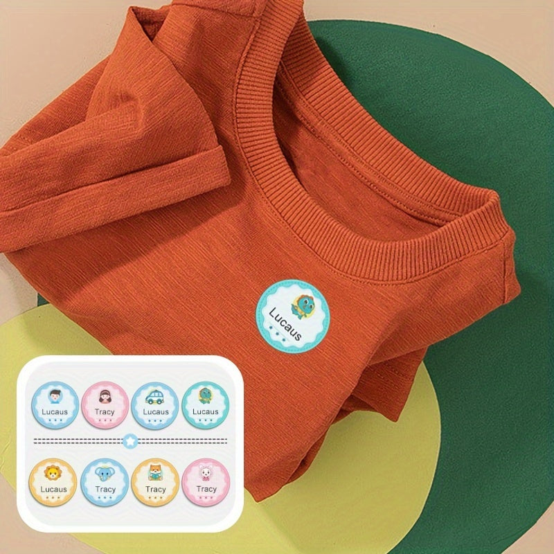 Personalized Sewable & Ironable Labels, 56pcs, for Quilts & Clothes