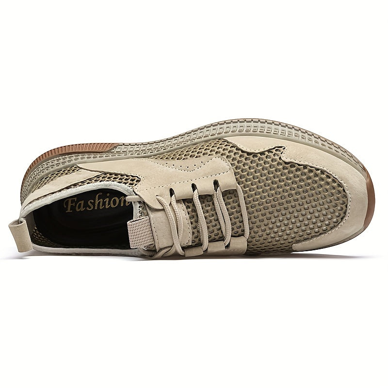 Men's Slip On Athletic Shoes with Shoelaces