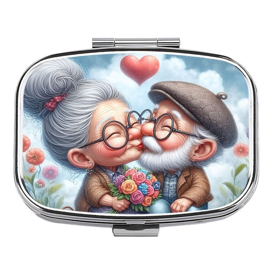 Decorative Pill Organizer for Elderly Couple