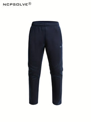 Men's Block Suit & Athletic Pants Set