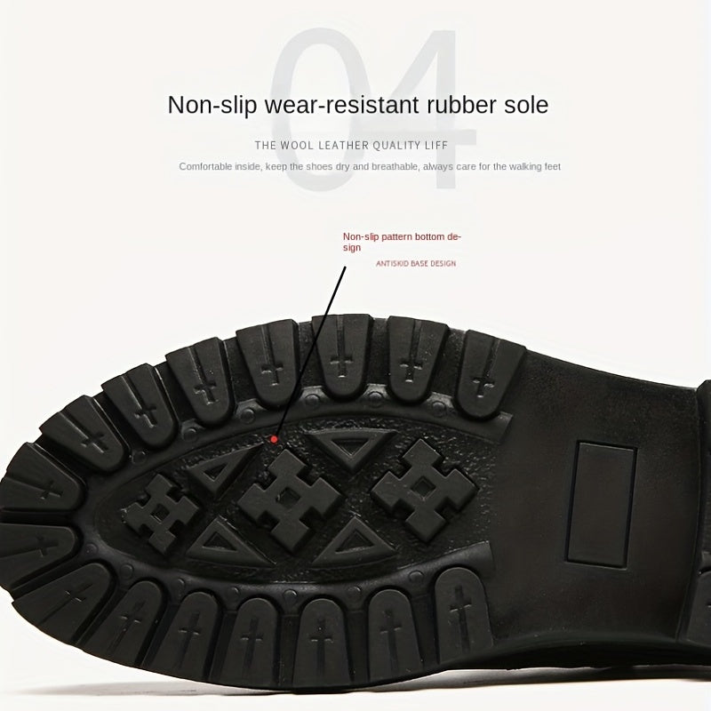 Men's Comfy Loafer Shoes with Elastic Panel