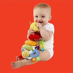 Baby Bed Spiral Toy Plush Activity Hanging Cradle Toy