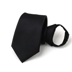 Zipper Tie Classic Pre Tie Adjustable Ties for Daily Dress Wedding Party