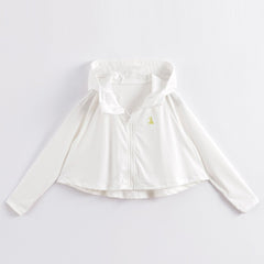MARC&JANIE Girls Hooded Jacket Sun Protection Thin Coat