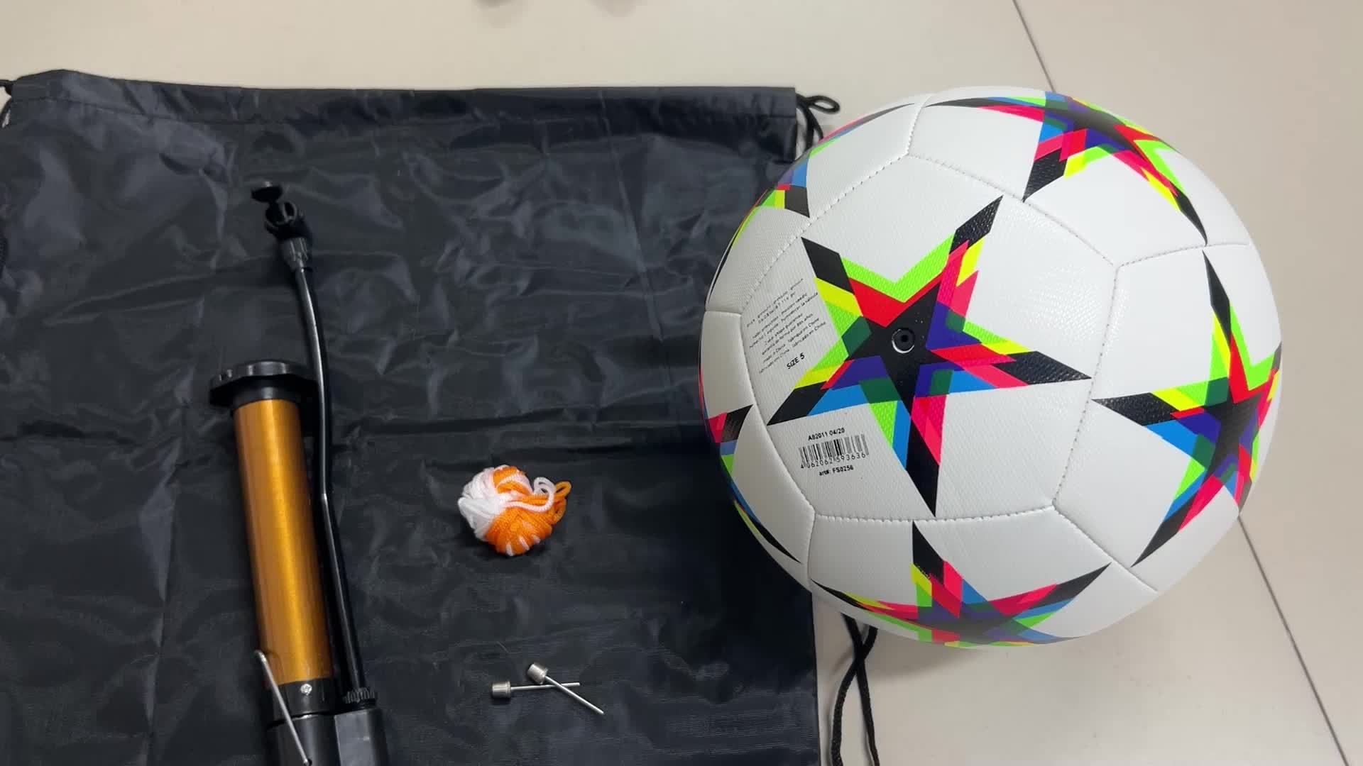 Professional No 5 PU Leather Soccer Ball for Outdoor Competition