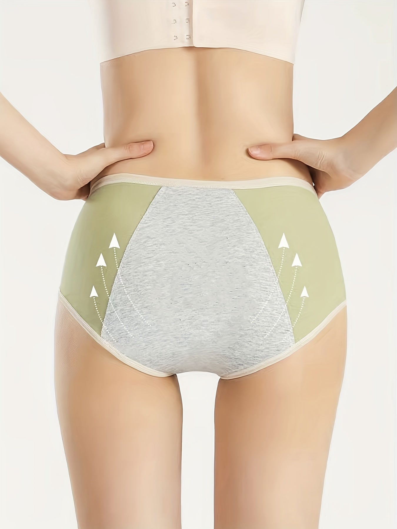 4pcs Period Panties Full Coverage Anti Leak Women's Lingerie