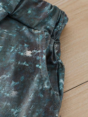 Boy's Climbing Print T-Shirt & Shorts Set for Summer