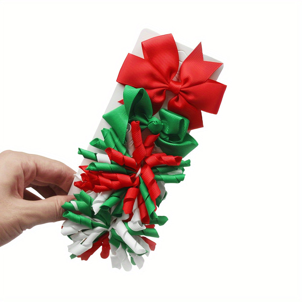 Kids Bow Hair Clips Set for Stylish Hair Accessories
