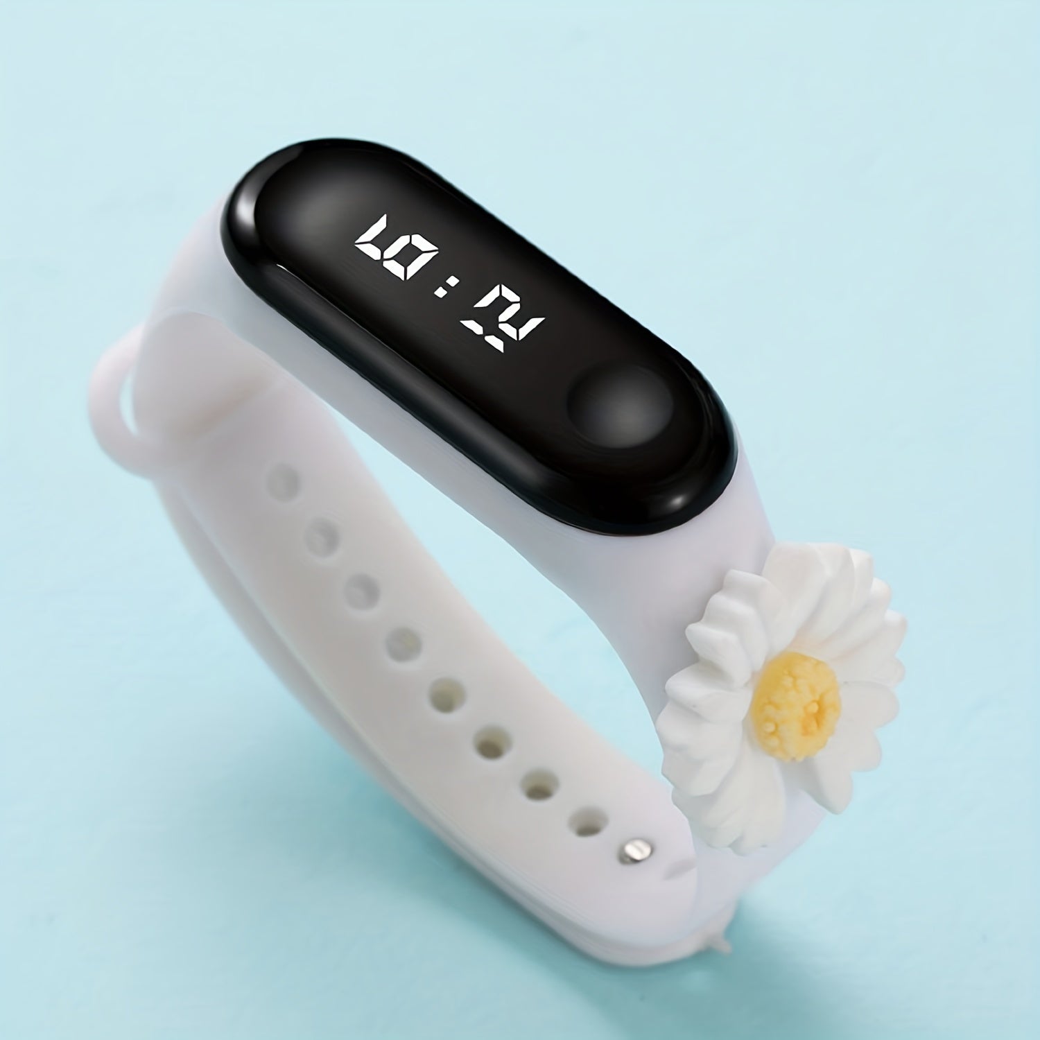 Electronic Watch LED Display Bracelet Small Daisy Decoration Gift Kids