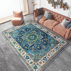 Vintage Carpet Boho Floor Mat Sofa Tea Table Blanket