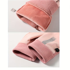 Women's Waterproof Touch Screen Sports Gloves for Cycling