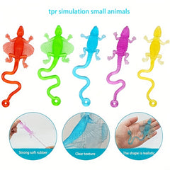 10pcs Sticky Toys Elastic Stretchable Brightly Colored Sensory Play