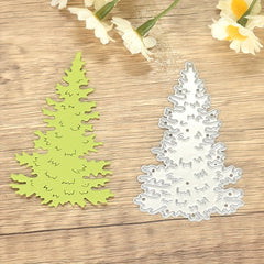 1pc Christmas Tree Metal Cutting Die for DIY Embossing Photo Album Decorating