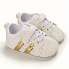 Breathable Mesh Sneakers For Baby Girls Lightweight Non Slip Shoes