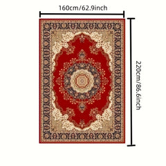 Large Vintage Boho Shag Area Rug Soft Anti Slip Persian Rug 5x7ft