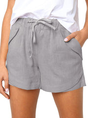 Women's Casual Loose Summer Elastic Waist Shorts