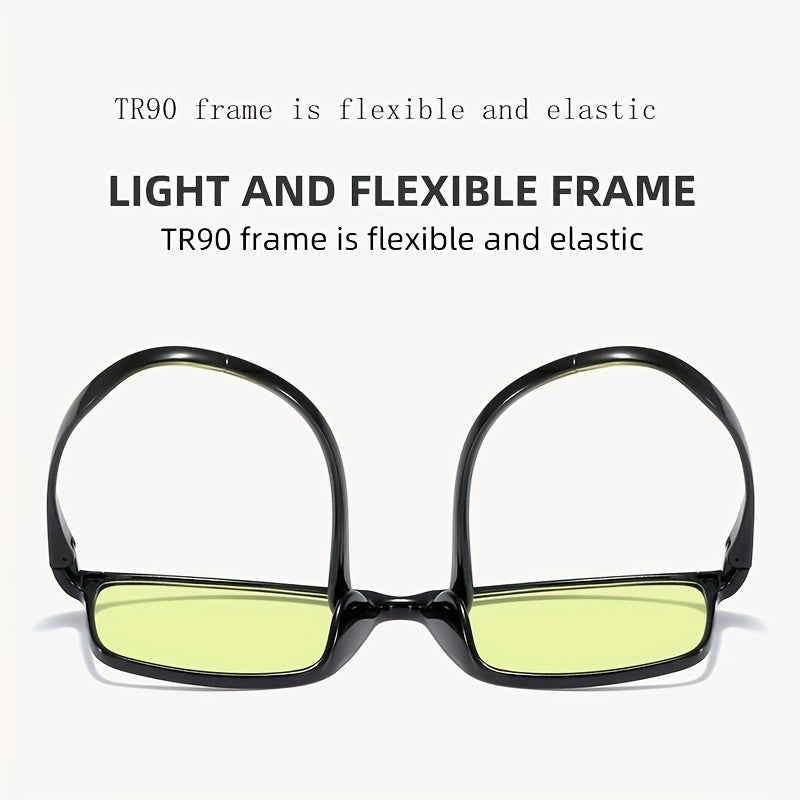 Men Anti Light Reading Glasses Casual Eyeglasses With Glasses Cloth