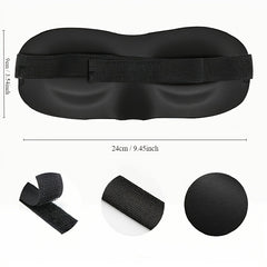 Soft Breathable 3D Blackout Eye Mask for Travel Yoga Meditation