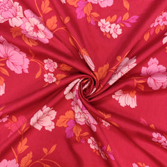 Twill Faux Silk Fabric 1yd Cut Size DIY Cloth Pants Dress Quilt Cover Fabric