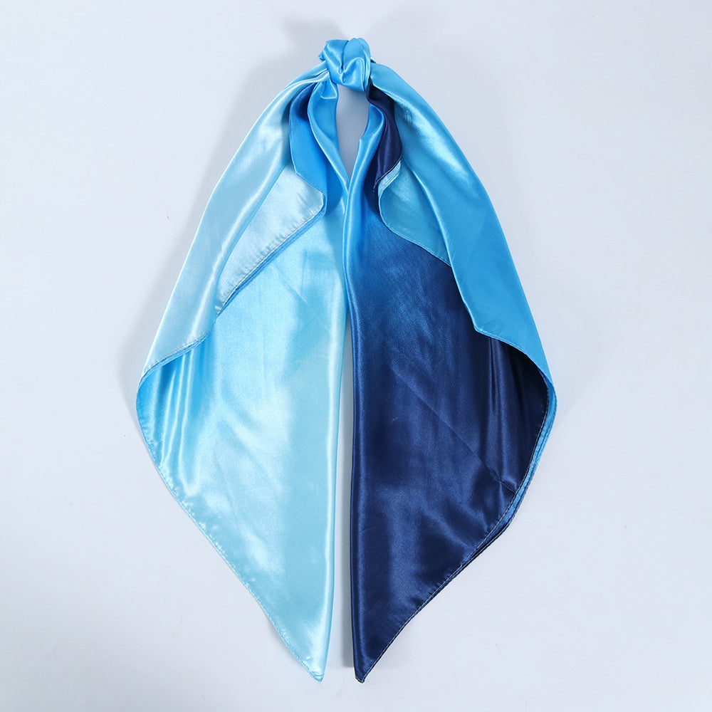 Gradient Silk Scarf Large Square Scarf 90x90cm