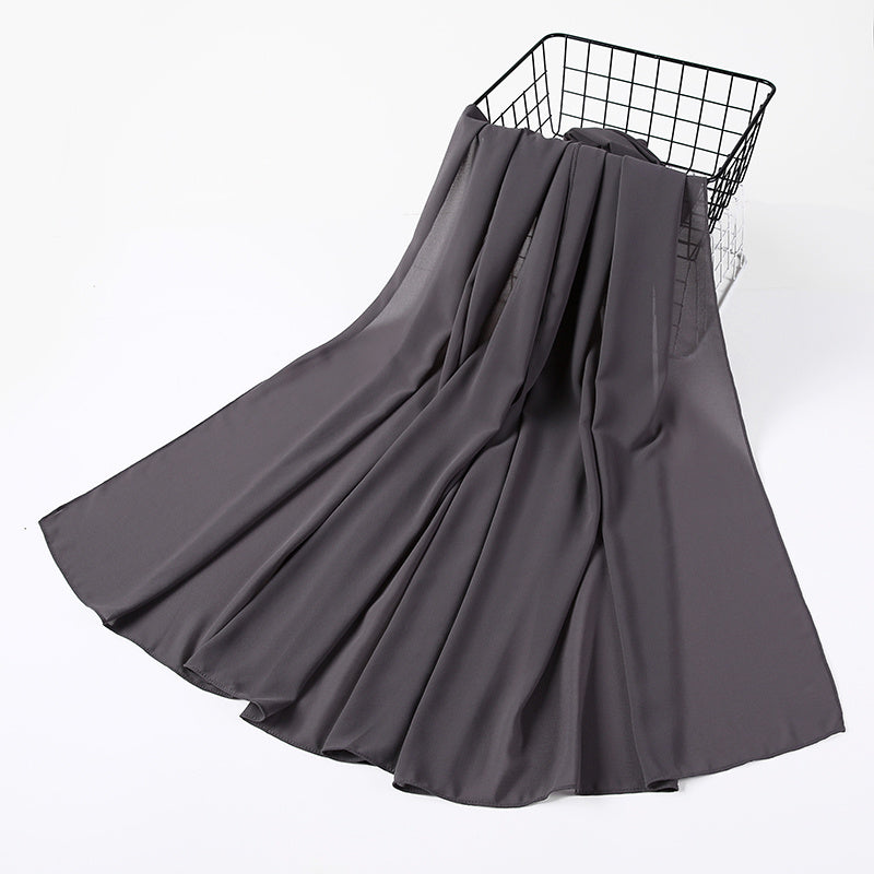 Pearl Chiffon Women's Winter Shawl Scarf