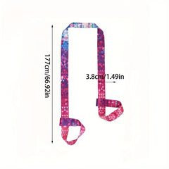 Multifunctional Yoga Stretching Strap and Mat Storage Strap