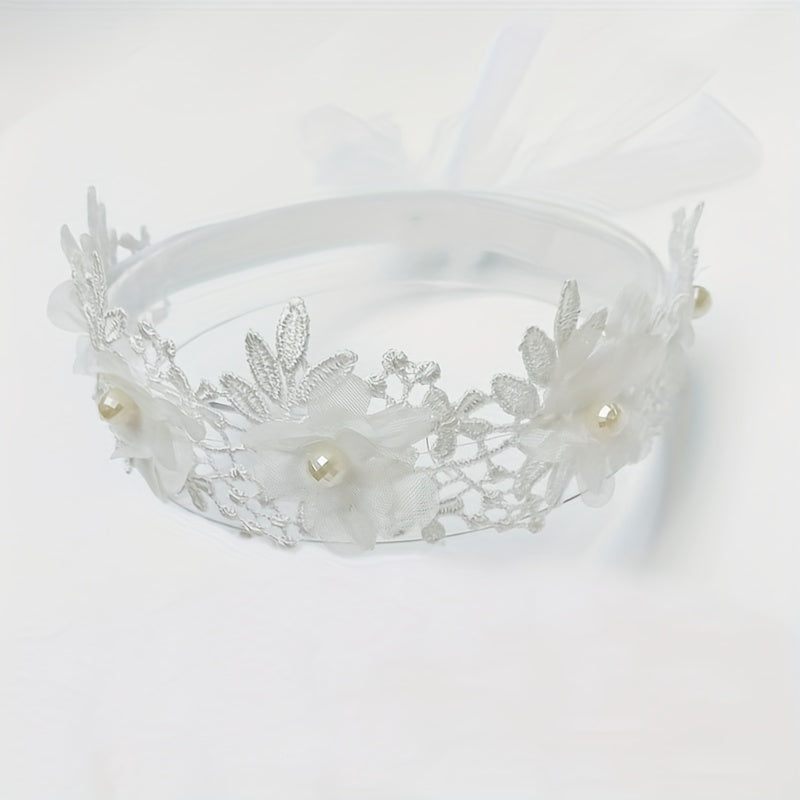 Cute Lace Flower Headband for Baby Girls
