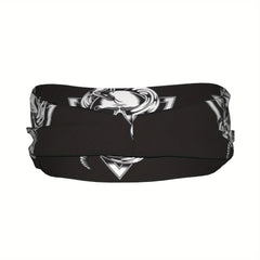 Skull & Snake Sports Headband Sweat Wicking Stretchy Unisex Polyester