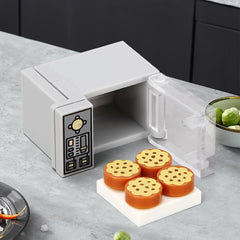 Creative Mini Microwave Kitchen Appliances Model City Scene Matching Toy