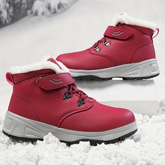 Plush Lined Snow Boots, Warm Winter Shoes