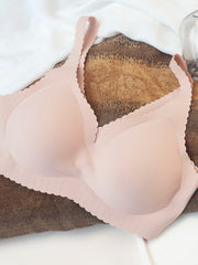 Seamless Push Up Bra Solid Color