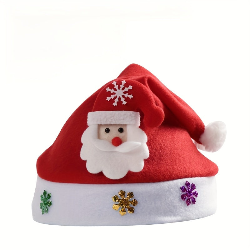 Classic Christmas Hat Snowman Elk Santa Decors Halloween Cosplay Props