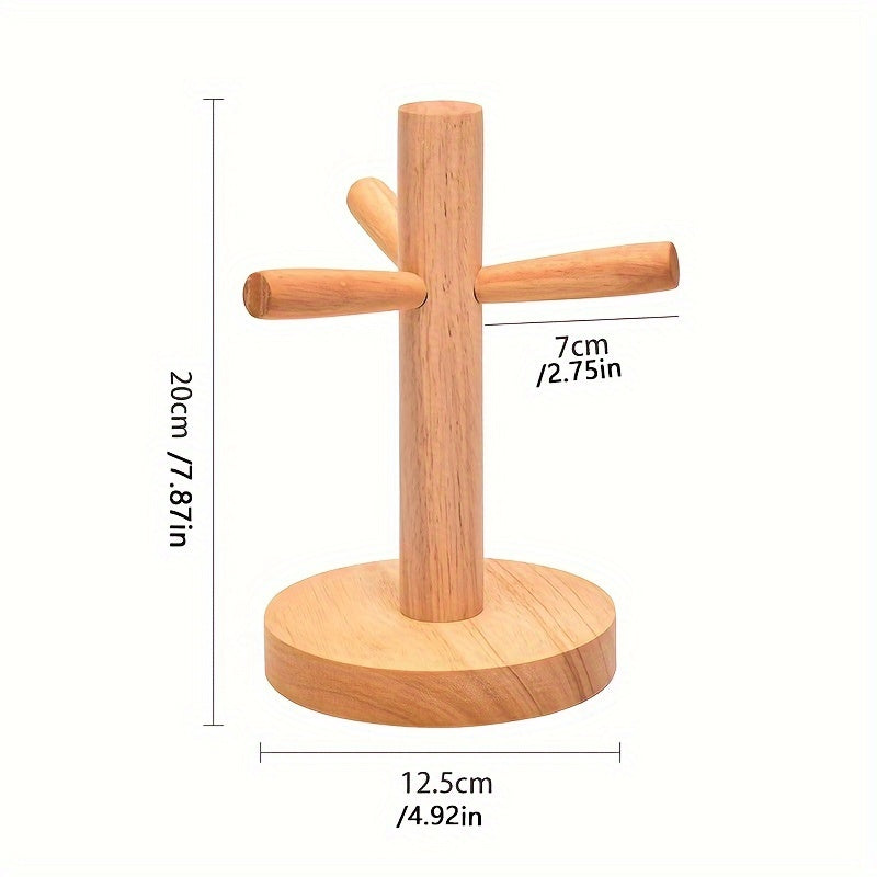 Wooden Cup Rack Kitchen Shelf Two Sizes