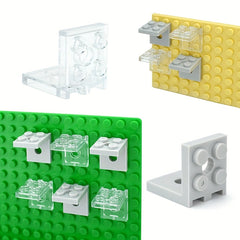 50pcs Building Blocks 2X2 with 2 Holes Bracket Accessories Educational Toys