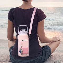 Water Bottle Sleeve Holder for Half Gallon Cup Leakproof Protective Bag