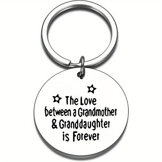 Metal Keychain Pendant Bag Purse Ornament Gift For Grandma And Granddaught