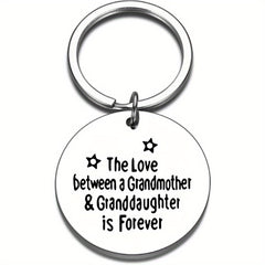 Metal Keychain Pendant Bag Purse Ornament Gift For Grandma And Granddaught