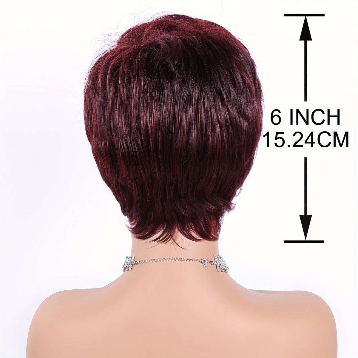 Short Straight Layered Wigs for Women Synthetic Hair Wigs