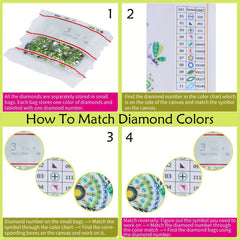 Woman and Butterfly 5D Diamond Art Kit