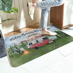 Non-slip Camping Indoor/Outdoor Welcome Mat 50x80cm Random Pattern
