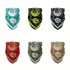 Skull Cowboy Vintage Cotton Hip Hop Bandana Scarf