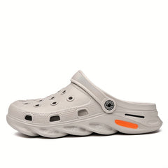 Men's Lightweight Hollow Out Clogs Summer Beach Sandals